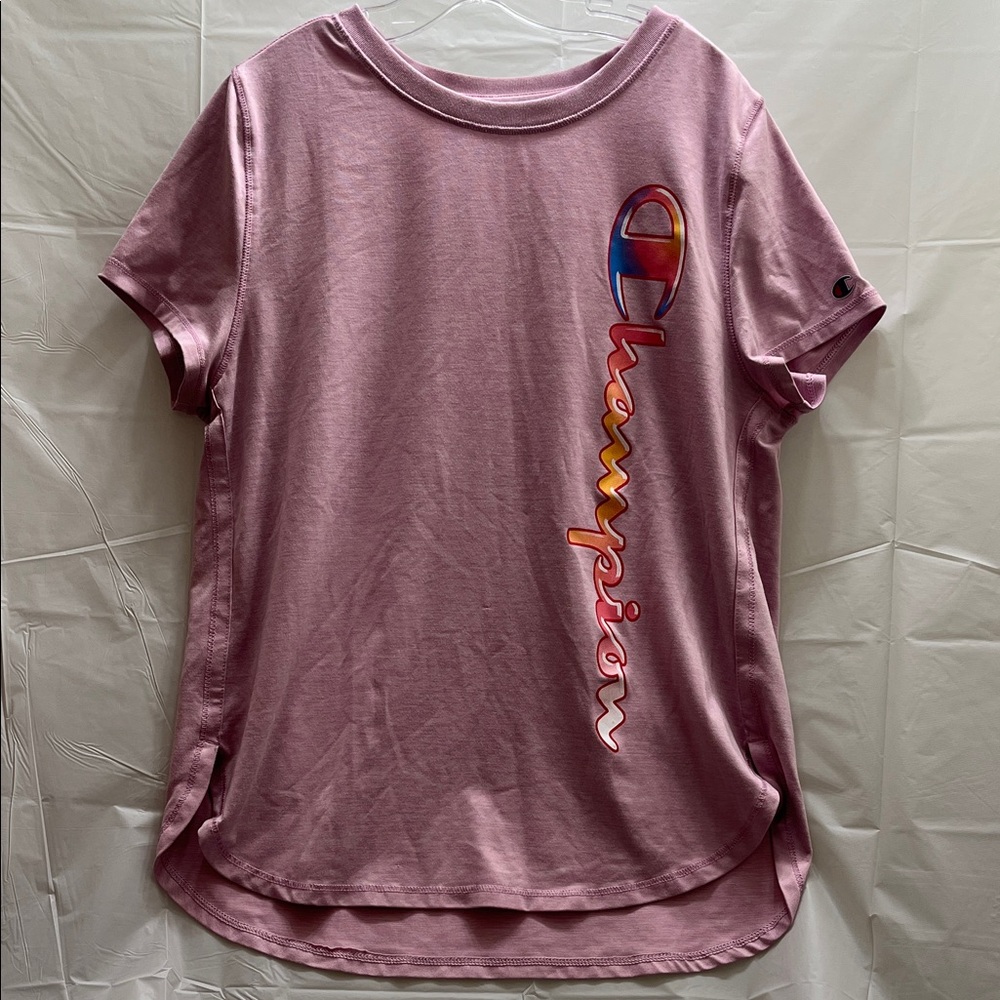 Champion Women's Mauve Short Sleeve Tee